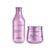 L’Oreal Professionnel Serie Expert Prokertin Liss Unlimited Shampoo  + Masque (300ml and 250ml))