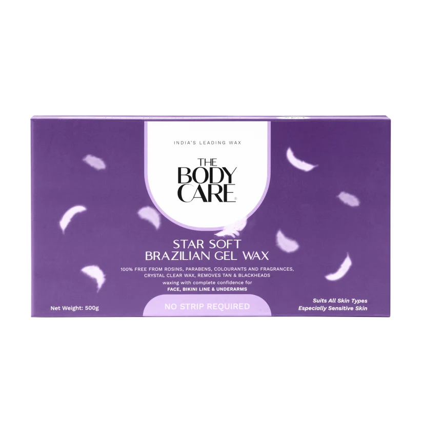The Body Care Brazilian Star Soft Gel Wax 500 Gm